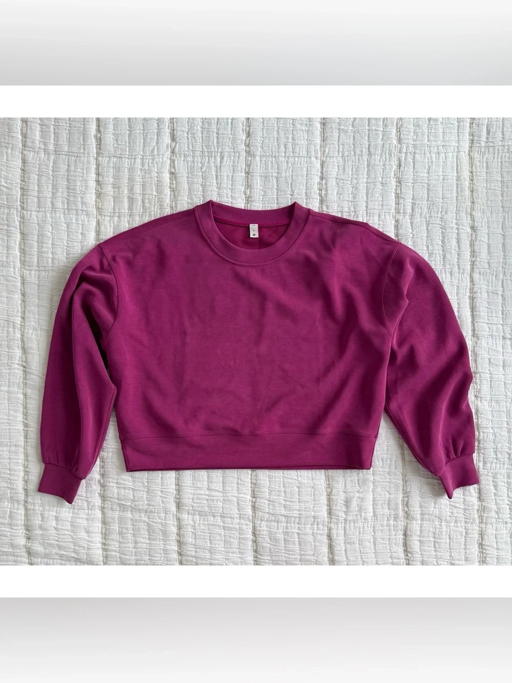 Lululemon Perfectly Oversized Cropped Crew *Softstreme